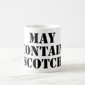 Mug Peut contenir écossais (Centre)