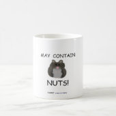 Mug Peut contenir le hamster Nuts de blanc d'hiver (Centre)