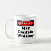 Mug Peut contenir le whiskey (Gauche)