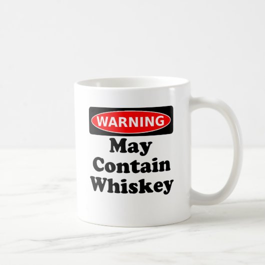 Mug Peut contenir le whiskey (Droite)