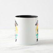 Mug Peut-être que jurer aidera à dire sarcastique amus (Centre)