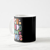 Mug Peut faire des choses difficiles sensibilisation à (Devant gauche)