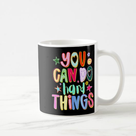 Mug Peut faire des choses difficiles sensibilisation à (Droite)
