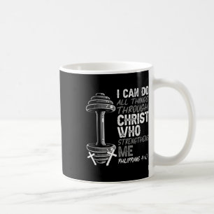 Mug Peut Faire Toutes Choses Chrétien Jésus Bodybuildi