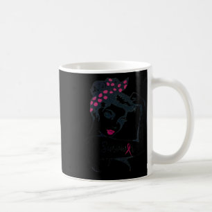 Mug Peut le guérir Rosie Riveter Cancer du sein Surviv