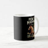 Mug Pew Pew Madafakas Drôle Cow-boy Rodéo Far West (Devant droit)