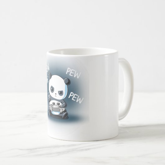 Mug Pew Pew Panda (Devant droit)