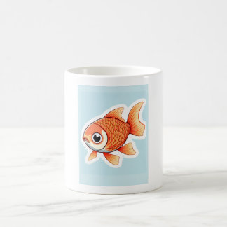 Mug Pez Dorado Kawaii