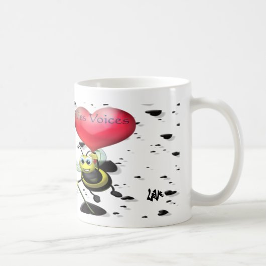 Mug PFV Abeille Romantique (Droite)