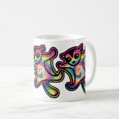 Mug Phalanger volant Tie Dye (Devant droit)