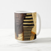 Mug Pharaoh Energy — Roi Ancien Africain Art Moderne (Devant droit)