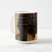 Mug Pharaoh Energy — Roi Ancien Africain Art Moderne (Devant gauche)