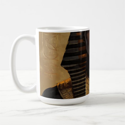 Mug Pharaoh Energy — Roi Ancien Africain Art Moderne (Gauche)