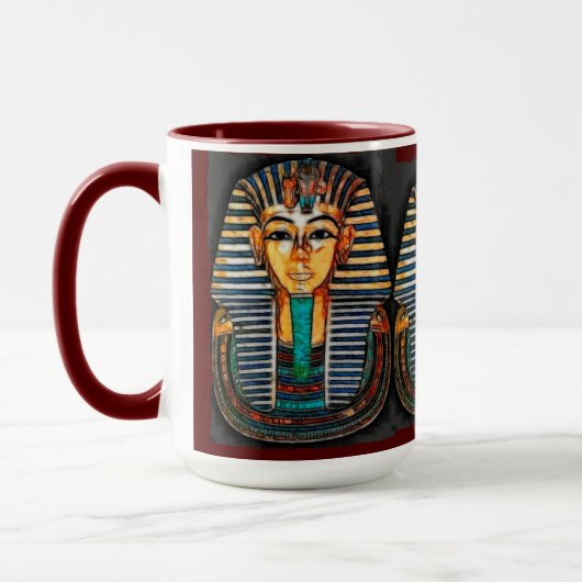 Mug Pharaon égyptien antique Tutankhamen (Gauche)