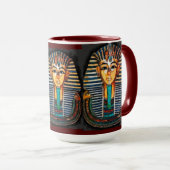 Mug Pharaon égyptien antique Tutankhamen (Devant droit)