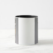 Mug Pharaon faisant une proposition avant la déesse (Centre)
