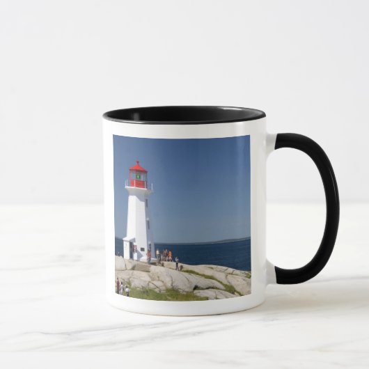 Mug Phare à Peggy's Cove, Nouvelle-Écosse, Canada. (Droite)