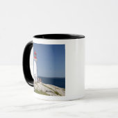 Mug Phare à Peggy's Cove, Nouvelle-Écosse, Canada. (Devant gauche)