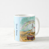 Mug Phare Arc-en-ciel de la Plage (Devant droit)