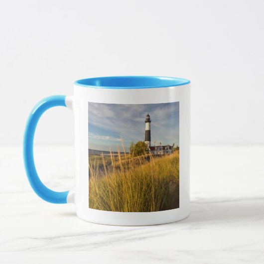 Mug Phare Big Sable Point Sur Le Lac Michigan (Gauche)