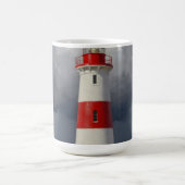 Mug Phare côtier rouge tempétueux (Centre)