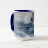 Mug Phare dans la tempête - Mer Baltique (Devant gauche)