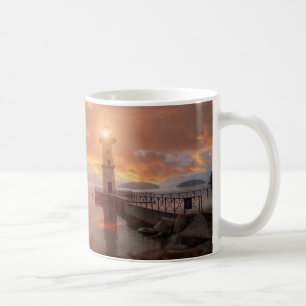 Mug Phare dans le coucher du soleil