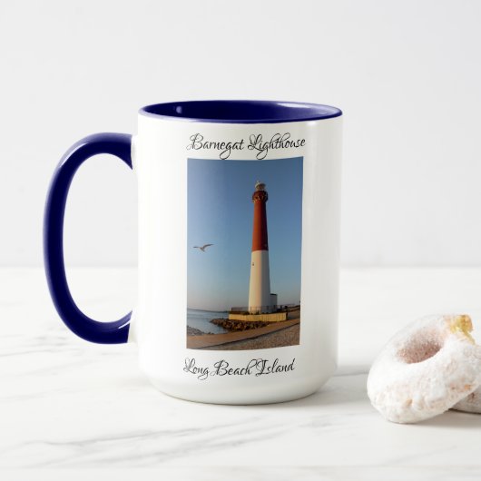 Mug Phare de Barnegat (Avec donut)
