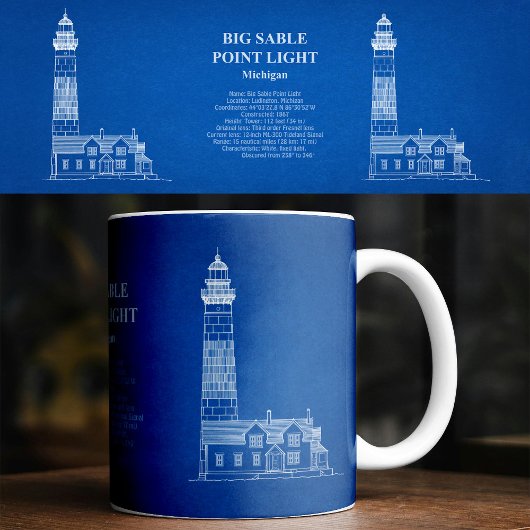 Mug Phare de Big Sable Point - Michigan - AD