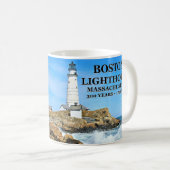 Mug Phare de Boston, Massachusetts (Devant droit)
