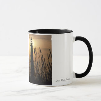 Mug Phare de Cape May NJ au coucher du soleil