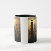 Mug Phare de Cape May NJ au coucher du soleil (Centre)
