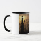 Mug Phare de Cape May NJ au coucher du soleil (Gauche)