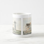 Mug Phare de Cape Neddick Aquarelle (Centre)
