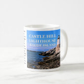 Mug Phare de Castle Hill, Rhode Island (Devant droit)
