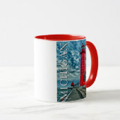 Mug Phare de Grand Haven | Michigan (Devant droit)