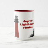 Mug Phare de Jupiter Inlet Floride Photographie (Centre)