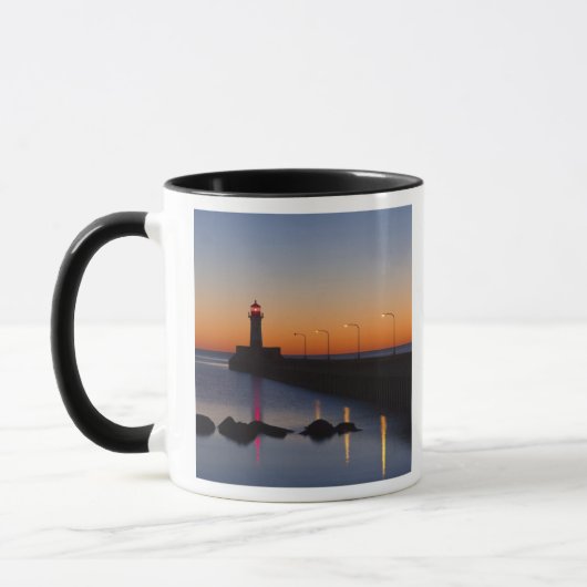 Mug Phare de la jetée nord à Duluth, Minnesota, (Gauche)