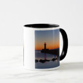 Mug Phare de la jetée nord à Duluth, Minnesota, (Devant droit)