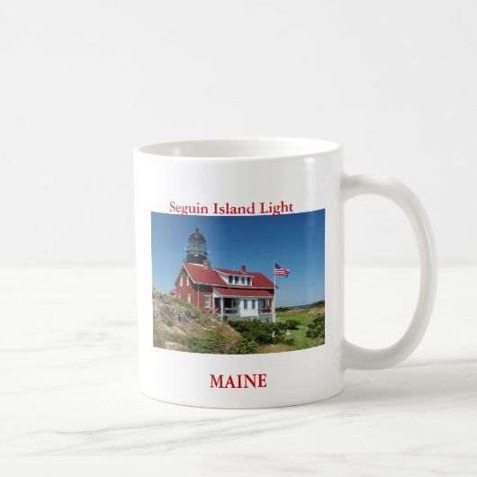 Mug Phare de l'île Seguin, Maine (Droite)
