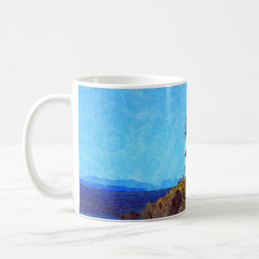 Mug Phare de Lime Kiln Port Vendredi (Gauche)