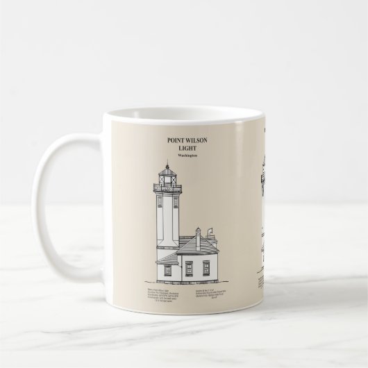 Mug Phare de Point Wilson - Washington - SBD (Gauche)