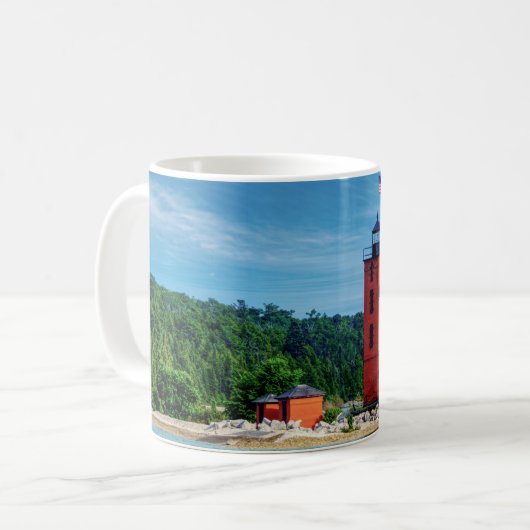 Mug Phare de Round Island (Devant gauche)