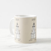 Mug Phare de Sabine Bank - Texas - SBD (Devant gauche)