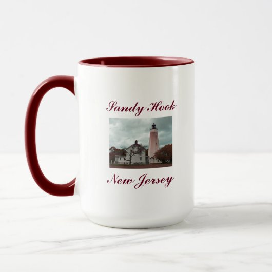 Mug Phare de Sandy Hook (Gauche)