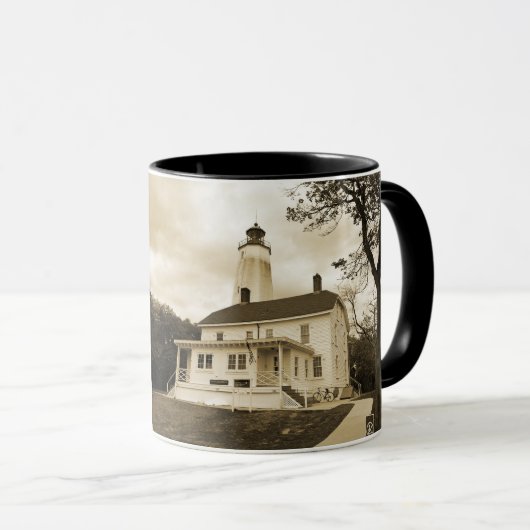 Mug Phare de Sandy Hook (Devant droit)
