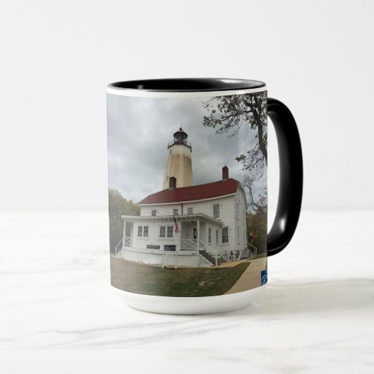Mug Phare de Sandy Hook (Devant droit)