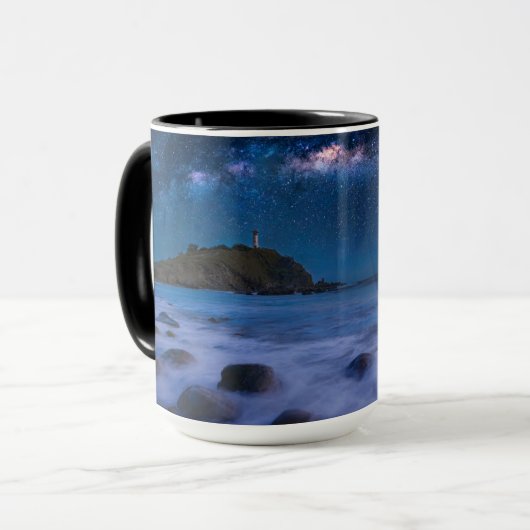 Mug Phare de Seascape | Voie Lactée Lanta Island Krabi (Devant gauche)