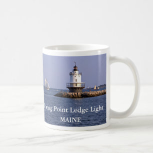 Mug Phare de Spring Point Ledge, Maine