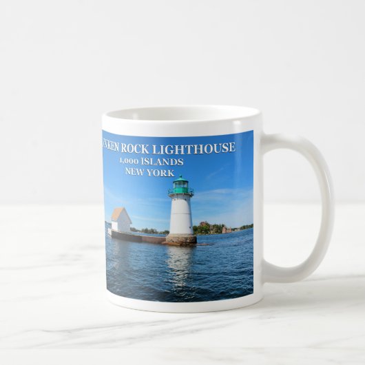 Mug Phare de Sunken Rock, New York (Droite)